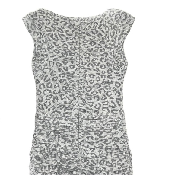 Rebecca Taylor Knit Muted Leopard Print Dress - Picture 8 of 10